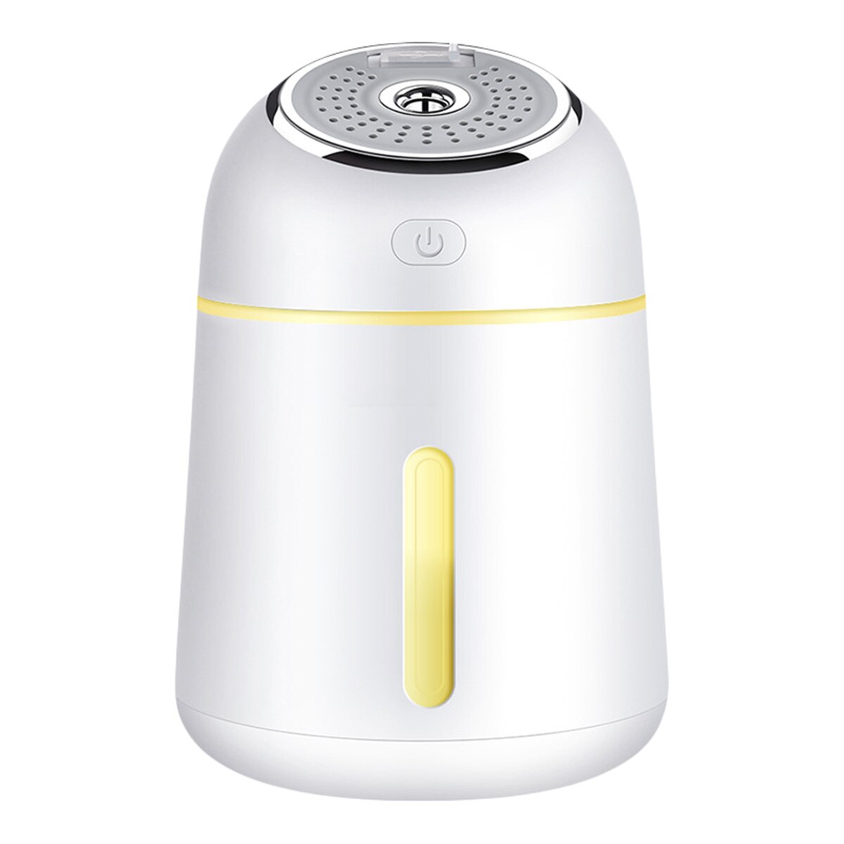 330ML Car USB Humidifier With USB Night Light Portable Air Purifier Aroma Diffuser For Home Offic 35-40ML/H: White