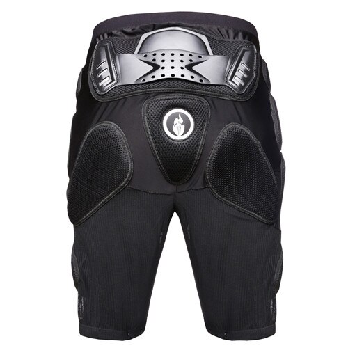 Jambières de Motocross pour hommes et femmes, noir, haute résistance aux chocs, confortables, Sports de plein air, cyclisme, protection des hanches, jambières, M-2XL: L