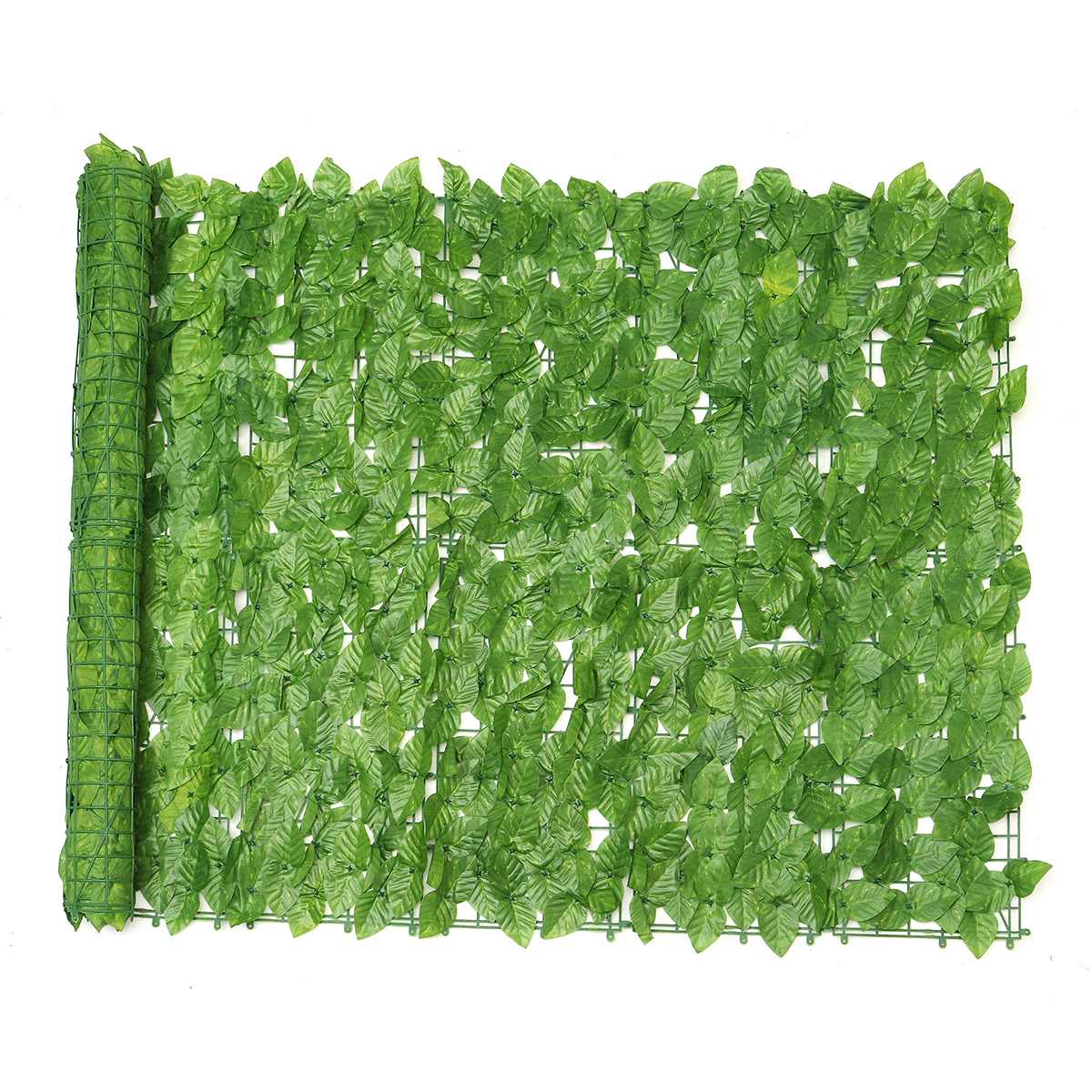 100 x 250cm 7 tpye haveplantehegn kunstigt faux grønne blade privatlivsskærmpaneler rotting udendørs hæk haveindretning: E