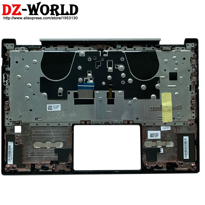 Teclado inglés británico retroiluminado con carcasa nueva/Original C, Cubierta superior con reposamanos para Lenovo Ideapad Yoga 720-13IKB, portátil 5CB0N67813