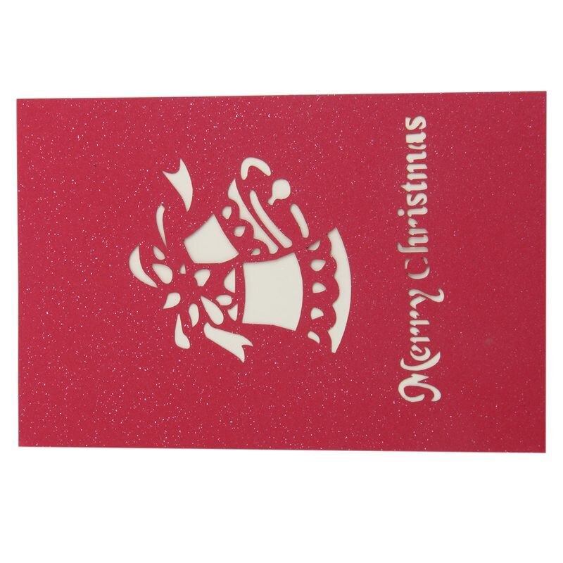 3D Pop-up Christmas Tree Greeting Cards Christmas Greeting Cards for Xmas Year Christmas tree