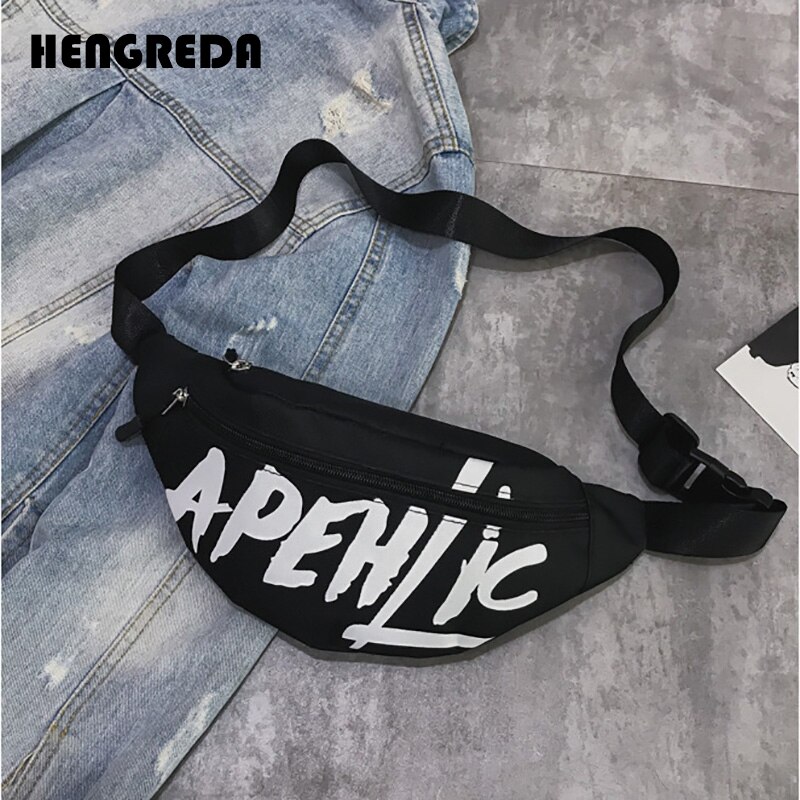 Vrouwen Heuptas Brief Fanny Packs Reizen Sling Borst Schoudertas 2021Hengreda Vrouwelijke Riem Bum Hip Bag Voor Mode dames Meisje