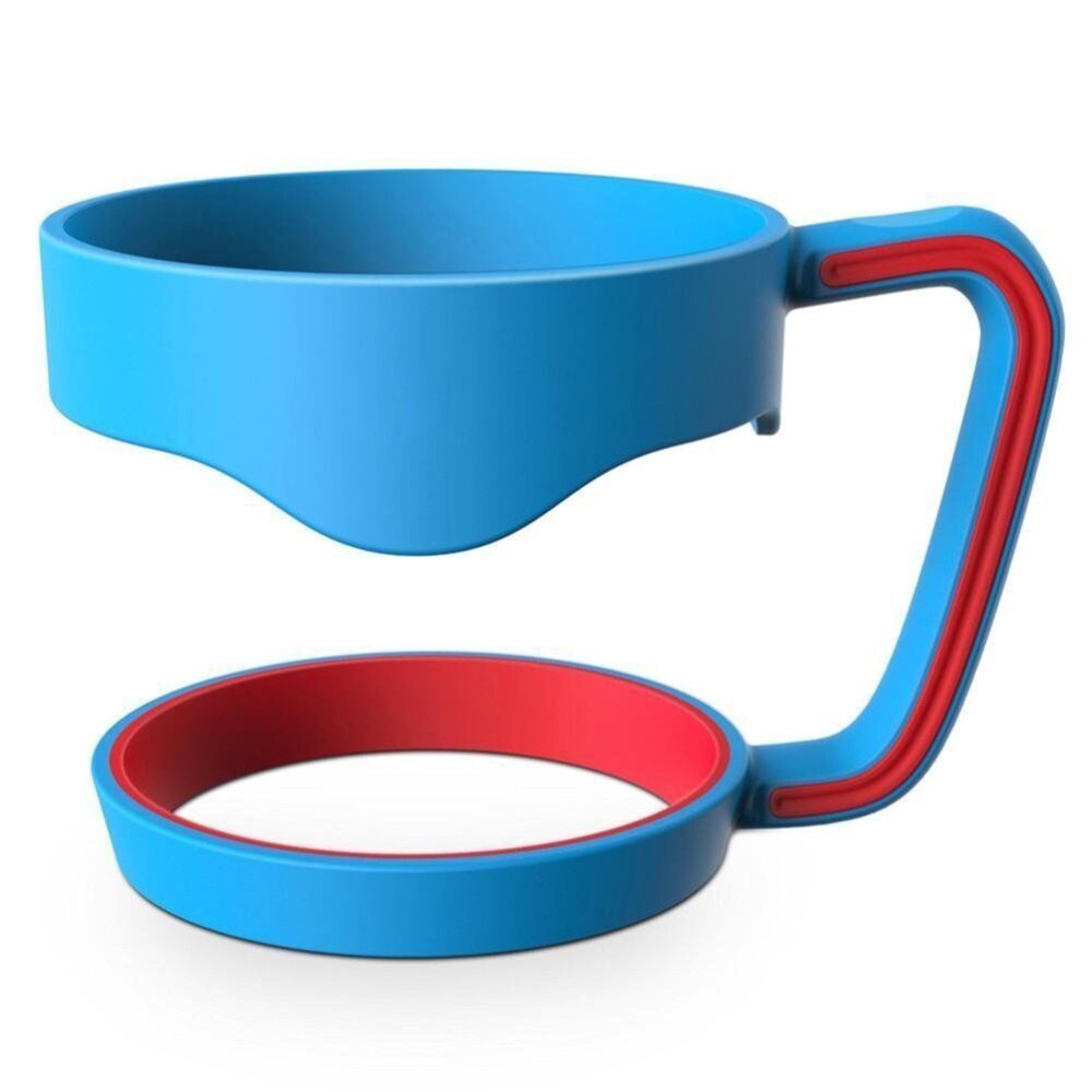 Thermal Mug Handle for YETI 30 OZ Tumblers RTIC Ozark Trail SIC Cup (Red): Sky-blue