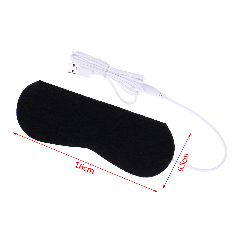 5V Electric Portable USB Heater Cushion Winter Heated Carbon Fiber USB Heated Pad For Eye Mask