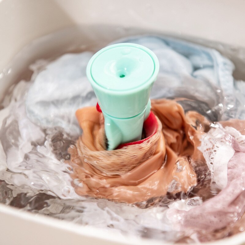 Ultrasonic whirlpool washing machine mini portable travel washer underwear socks small super shock wave washing machine