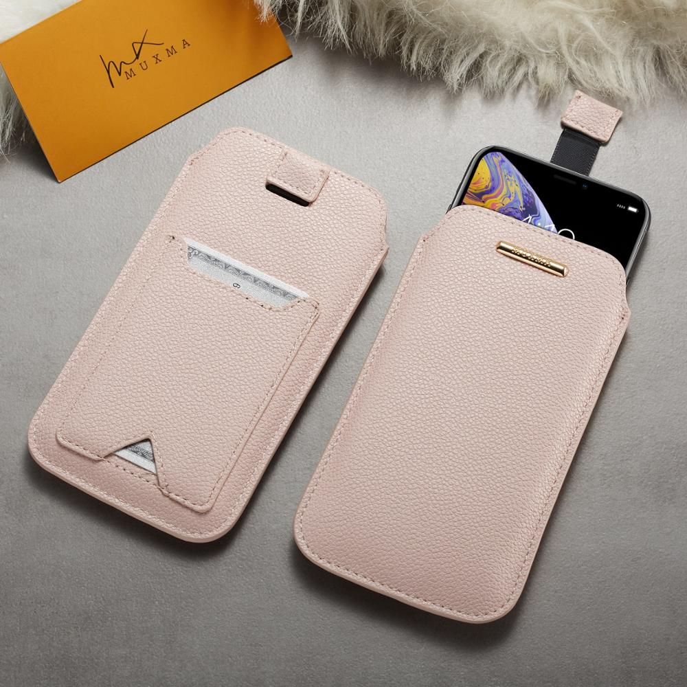 4 color leather mobile phone bag for iphone 6 6s Bag with card and wallet for iphone 7 8: For Iphone 6s / Pink