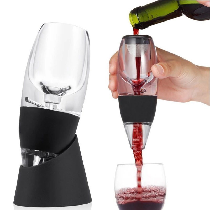 Tragbare Rotwein Dekanter Belüfter Bernoulli Air Magic Belüfter Rot Weiß Wein Whisky Schnelle Dekanter Ausrüstung Bar Zubehör