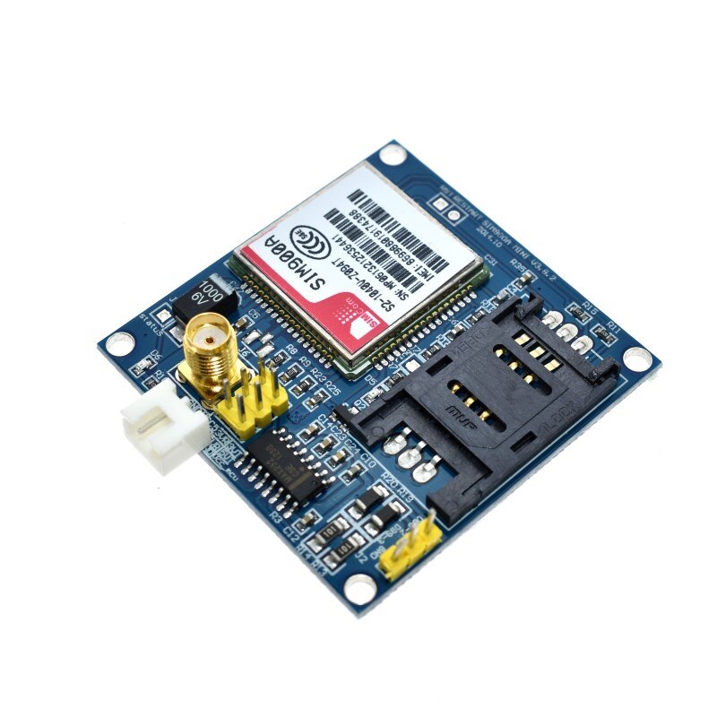 1Pcs Sim900A Sim900 Mini V4.0 Wireless Data Transmission Module Gsm Gprs Board Kit + Antenna