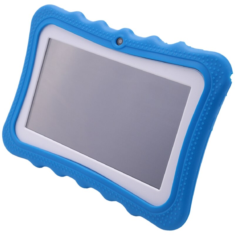 Tablet für kinder mit , 7- zoll-hd-display und kindersicherer silikonhülle (quad-core 8gb prozessor, wlan, bluetooth, front- und rückkamera), eu-stecker: Default Title