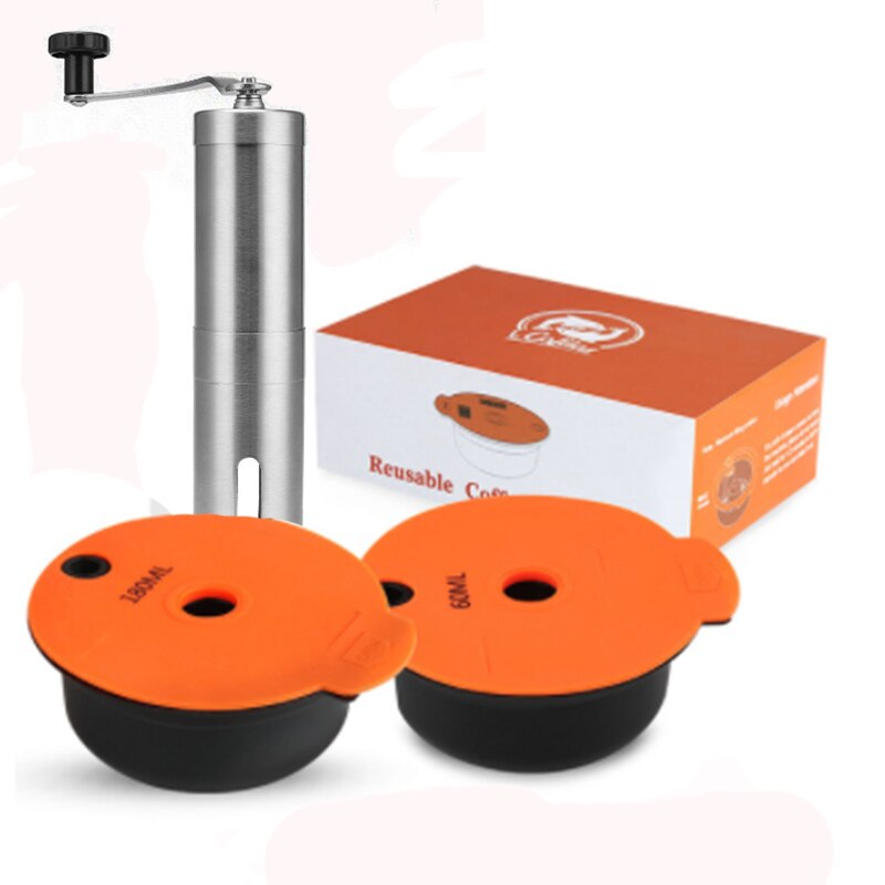 Tassimo – capsules de café réutilisables, dosettes 60ML/180ML, pour Machine BOSCH, dosettes filtrantes rechargeables: 60ML-180ML-YMQ