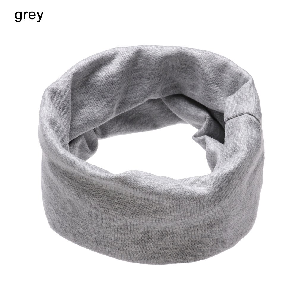 Herfst Winter Loop Sjaal voor Kinderen Jongens Meisjes Zachte Katoenen Sjaal Baby O Ring Kraag Sjaals Winddicht Warme Halsdoek: grey