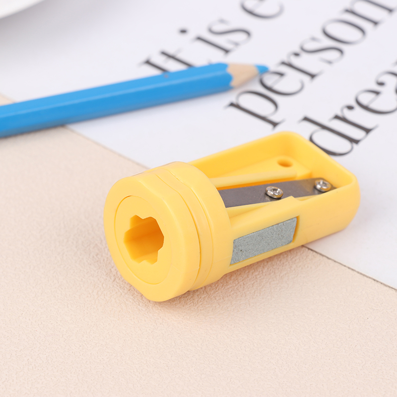 Multifunctional 4 Holes Charcoal Pencil Sharpener Long Lead Core Art Drawing Sketching Pencils Manual Sharpener Drawing Supplies: black