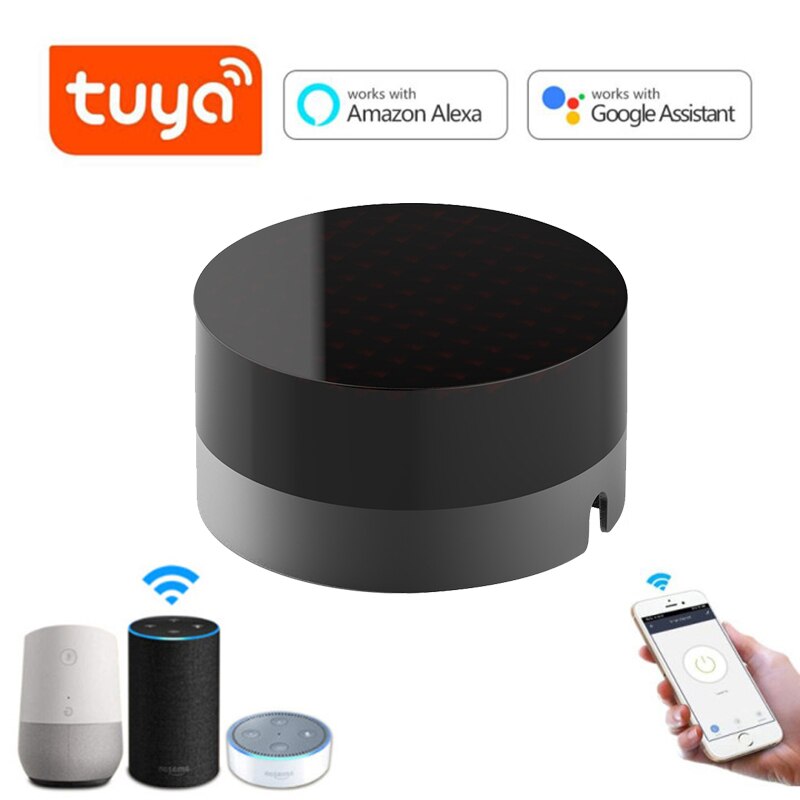 Universal IR Smart Remote Control WiFi + Infrared Remote Control Tuya WIFI Voice Controller Work With Google Assistant Alexa Sir