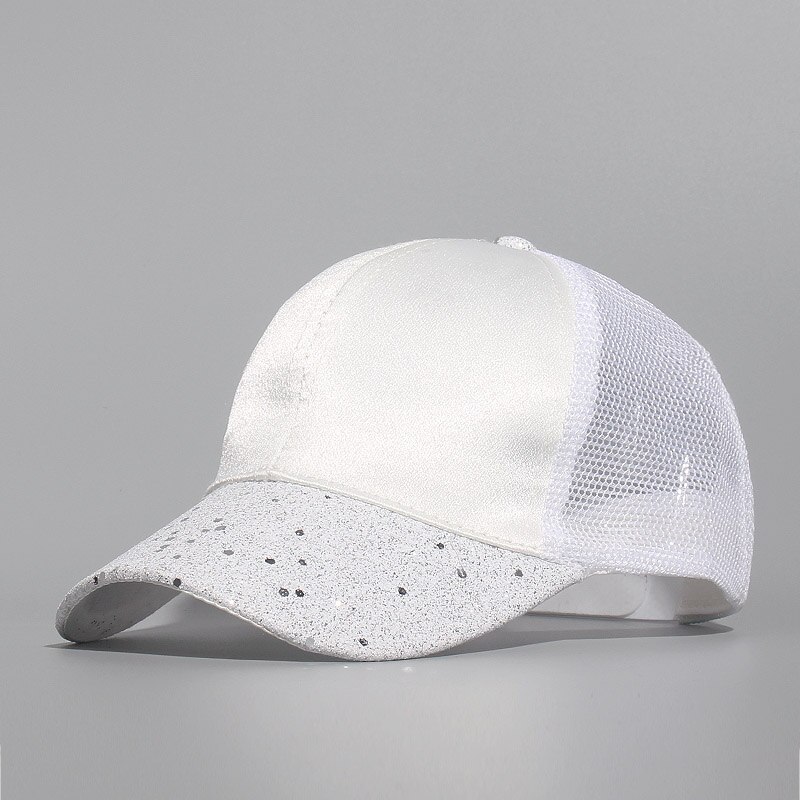 Lente Zomer Kind Pailletten Netto Cap Meisjes Zonnebrandcrème Baseball cap Jongens Leisure Cap Student Hoed Hip Hop Snapback Voor 2 -8 jaar oud: D