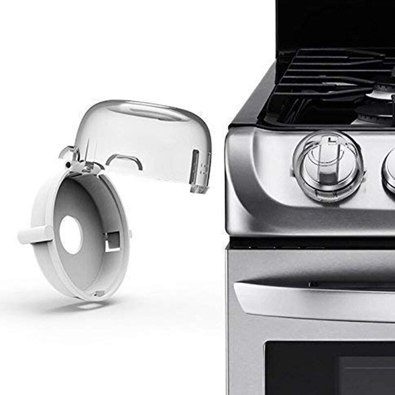 Universal køkkenovn baby proofing gasknap dækker (6 pakke), komfur knop dækker baby sikkerhed ovn gaskomfur knap beskyttelse låse