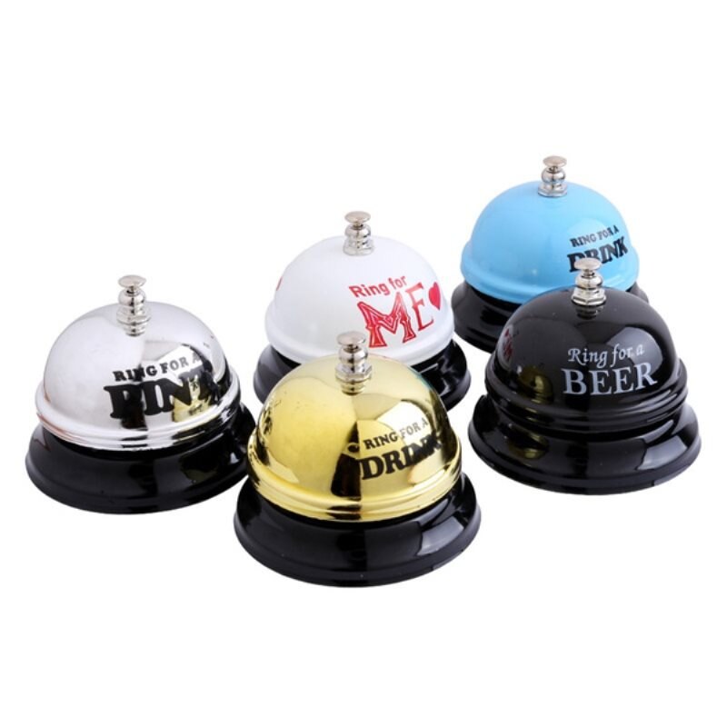 Restaurant Service Call Bell Hotel Counter Desk Bell Ring Metal Reception Restaurant Kitchen Bar Service Call Desk Call Bell