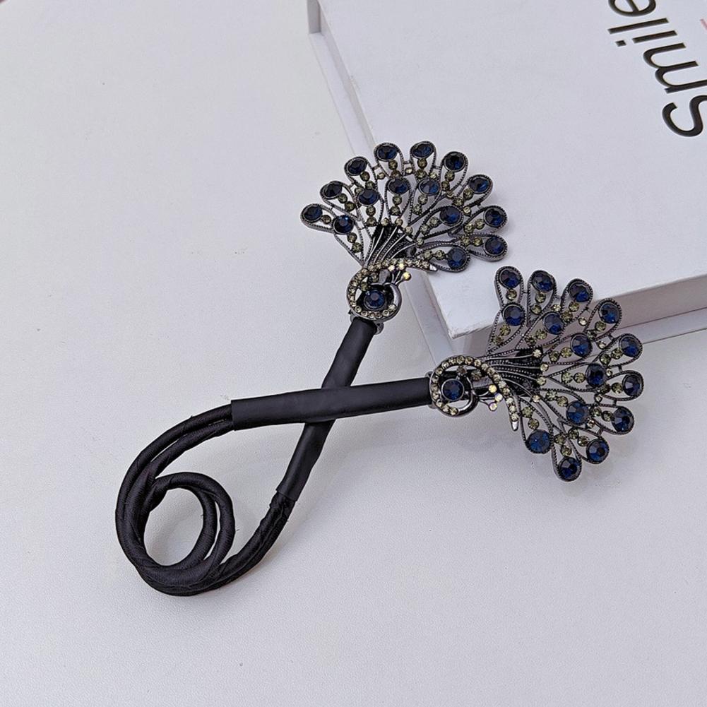 Easy Bun Creator Hair Bun Maker Women's Hair Styling Accessories Flower Fishtail Rhinestone Bun Maker Feather Curler Fast Snap