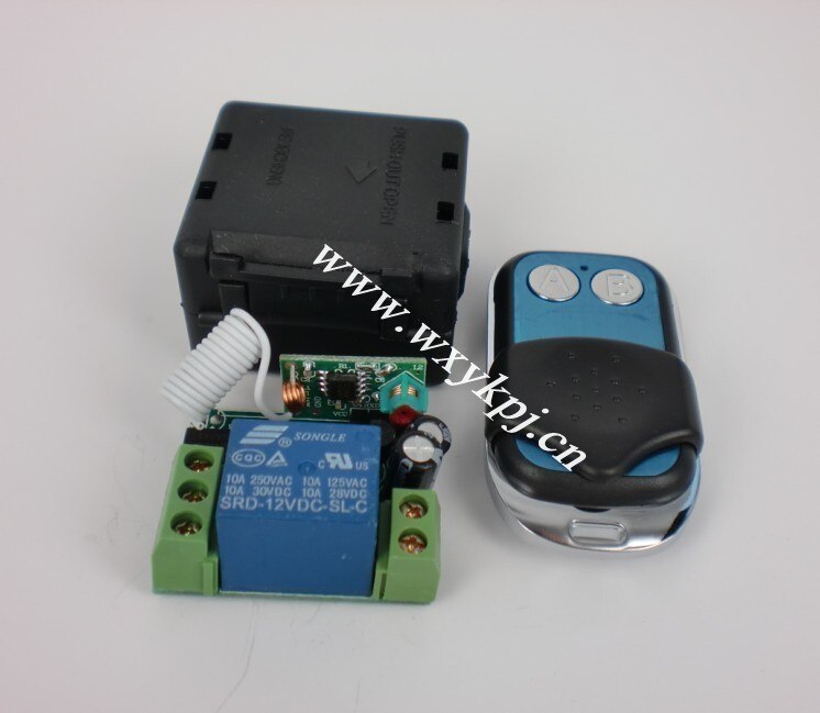12V 1CH RF Wireless Remote Control Switch system /transmitter and receiver/RF controller and remote control