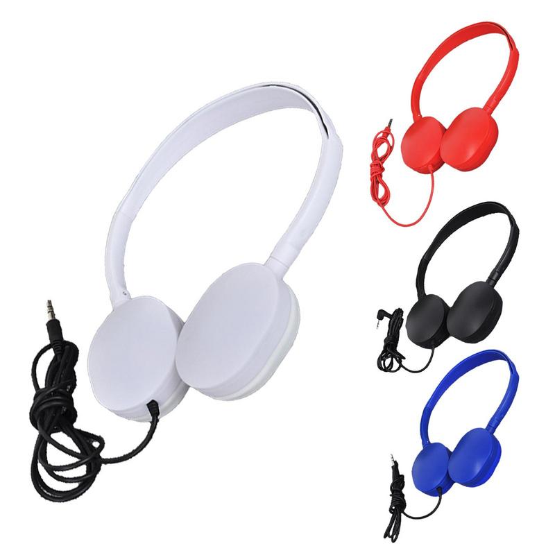 Headsets Voor Kinderen Bedrade Netwerkklasse Hoofdtelefoon Met 3.5Mm Stekker Universele Sport Muziek Headsets Voor Kinderen