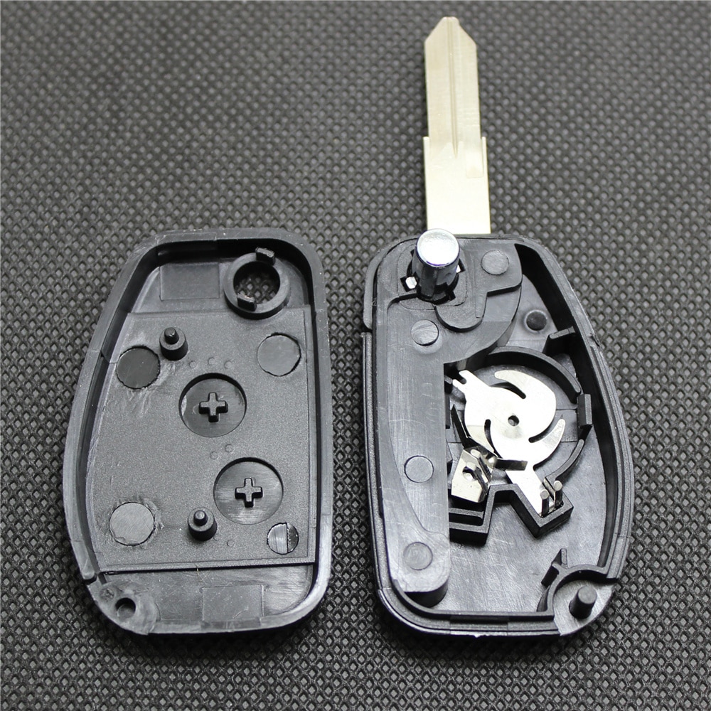 Custodia A Conchiglia Per Chiave Remota Per Renault Trafic Twingo Master Modus Logan 2/3 Interruttore A Pulsante Custodia Portachiavi Per Auto Sostuisci Le Parti Accessori - Foto 7