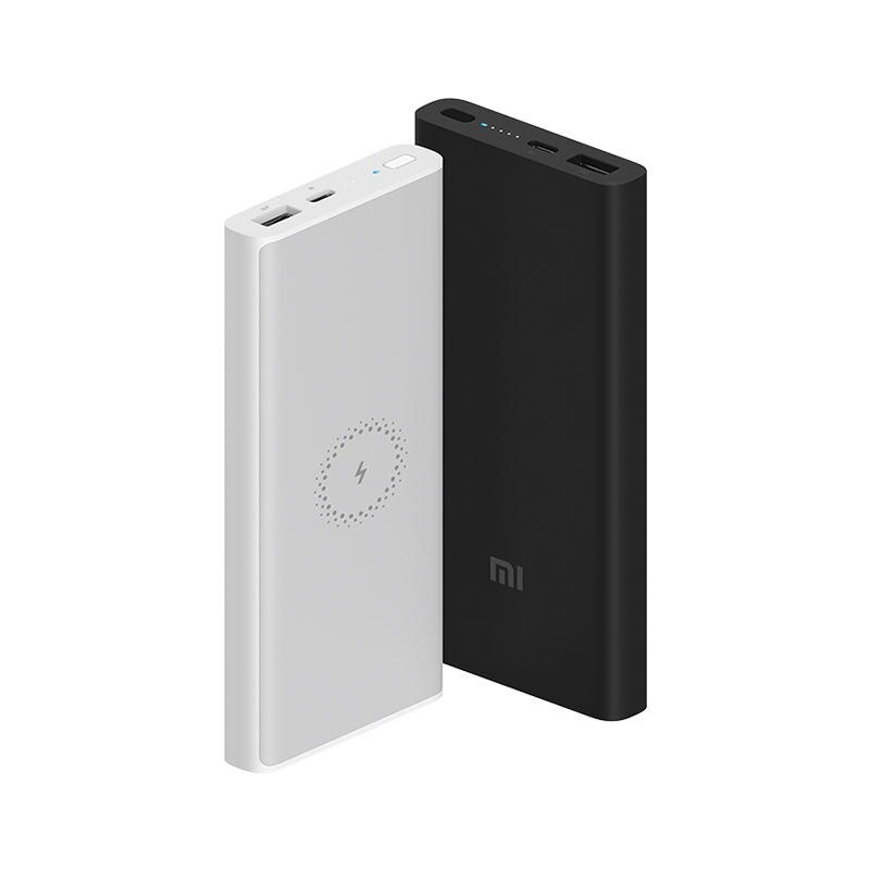 Original Xiaomi Mi bateria externa Wireless Power Bank Essential 10000mAH Tipo C USB Cargador inalámbrico rápido Banco de carga portátil