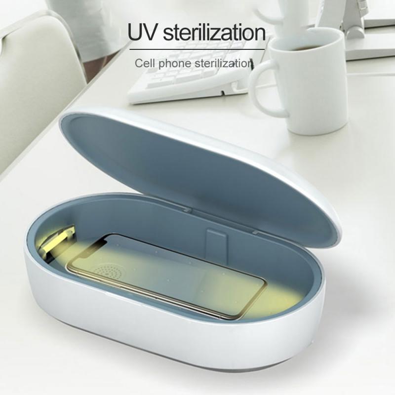 Ultraviolet Ozone Wireless Fast Charger Disinfection Sterilizer