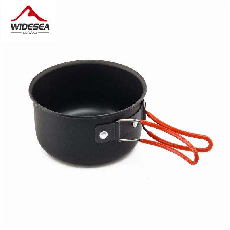 Widesea camping servies cup kom outdoor koken set camping kookgerei reizen servies pincin set wandelen kookgerei