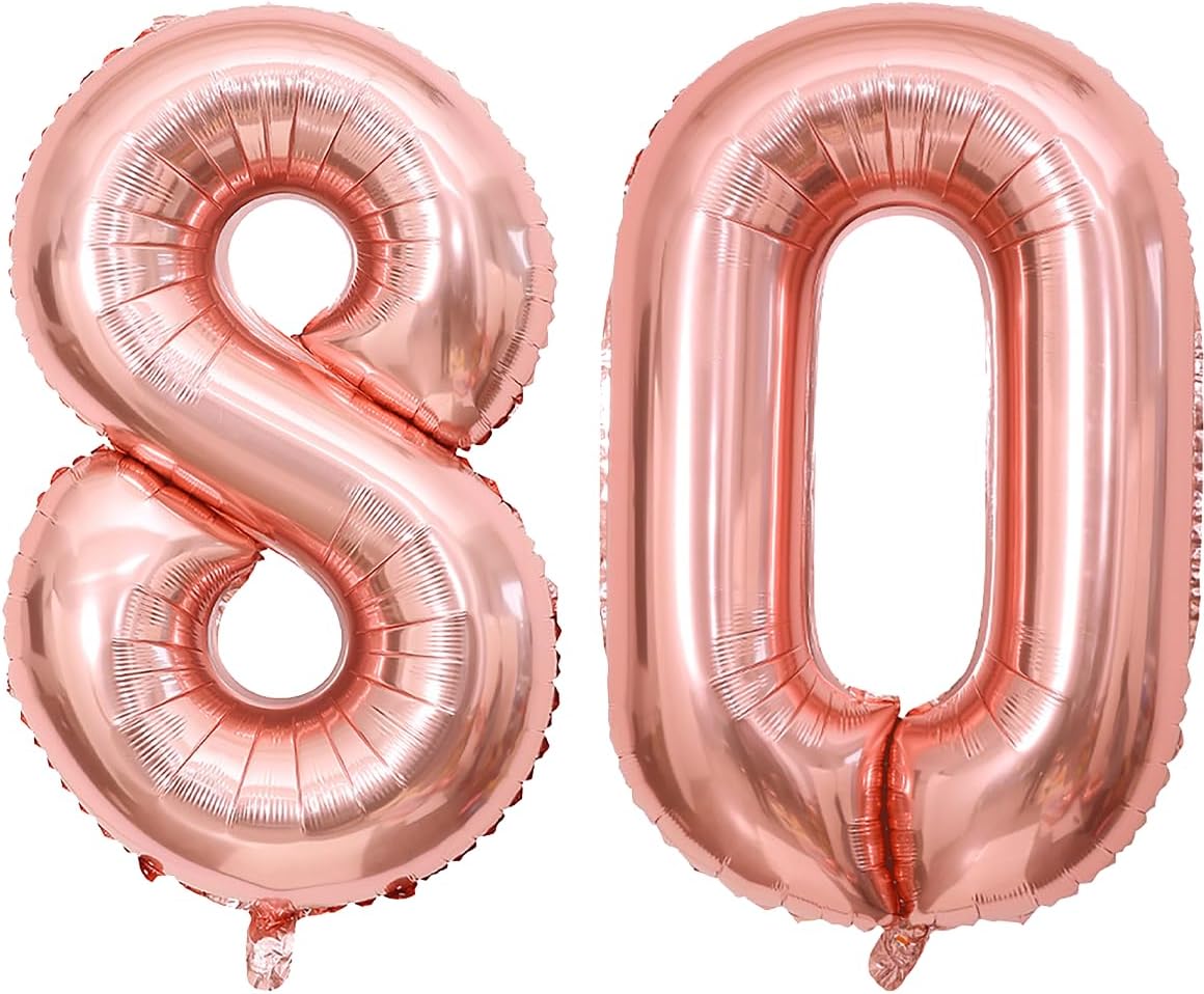 80th Rose Gold Birthday Party Decrations Women 80 Birthday Plates Napkins Forks Party Supplies 80 Year Old Birthday Disposable: army green