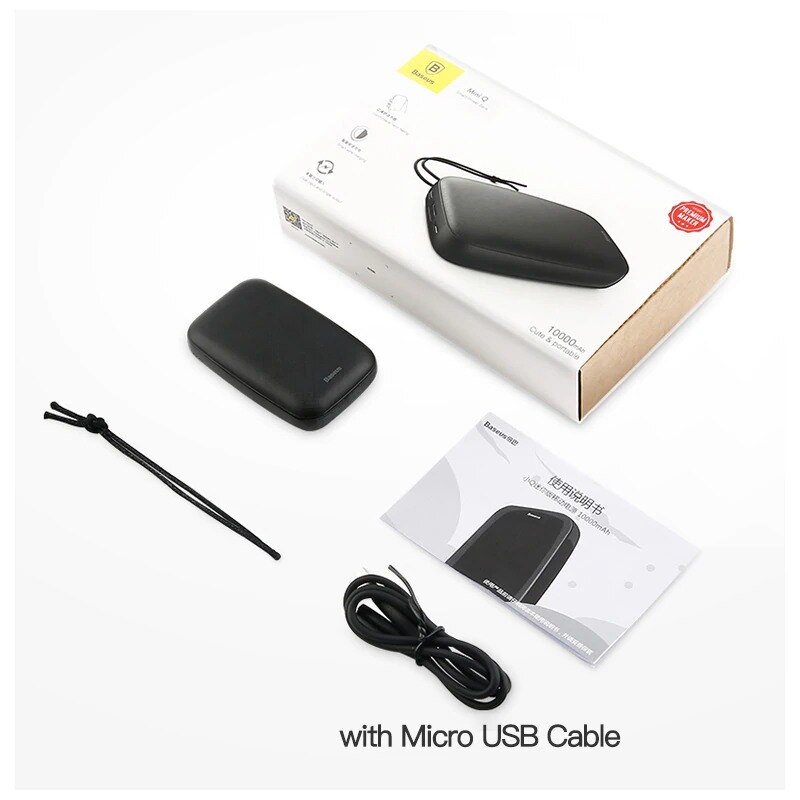 10000mAh ottavino caricabatteria esterno doppio USB Powerbank portatile 10000mAh fuoco per telefono
