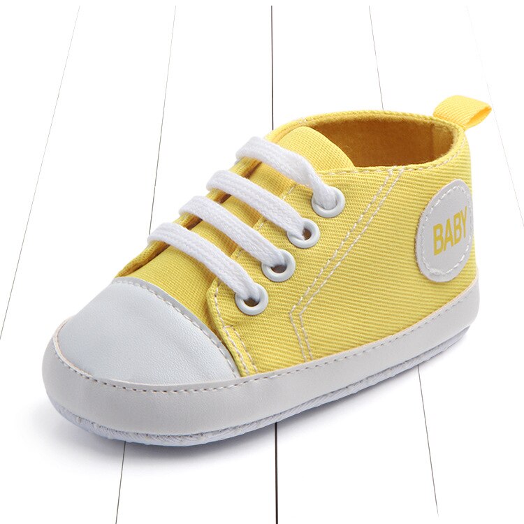 Primavera e outono 0-1 ano de idade sapatos de lona do bebê menino sapatos para homens tênis de bebê menina com sola tênis para bebês meninos: C / 13
