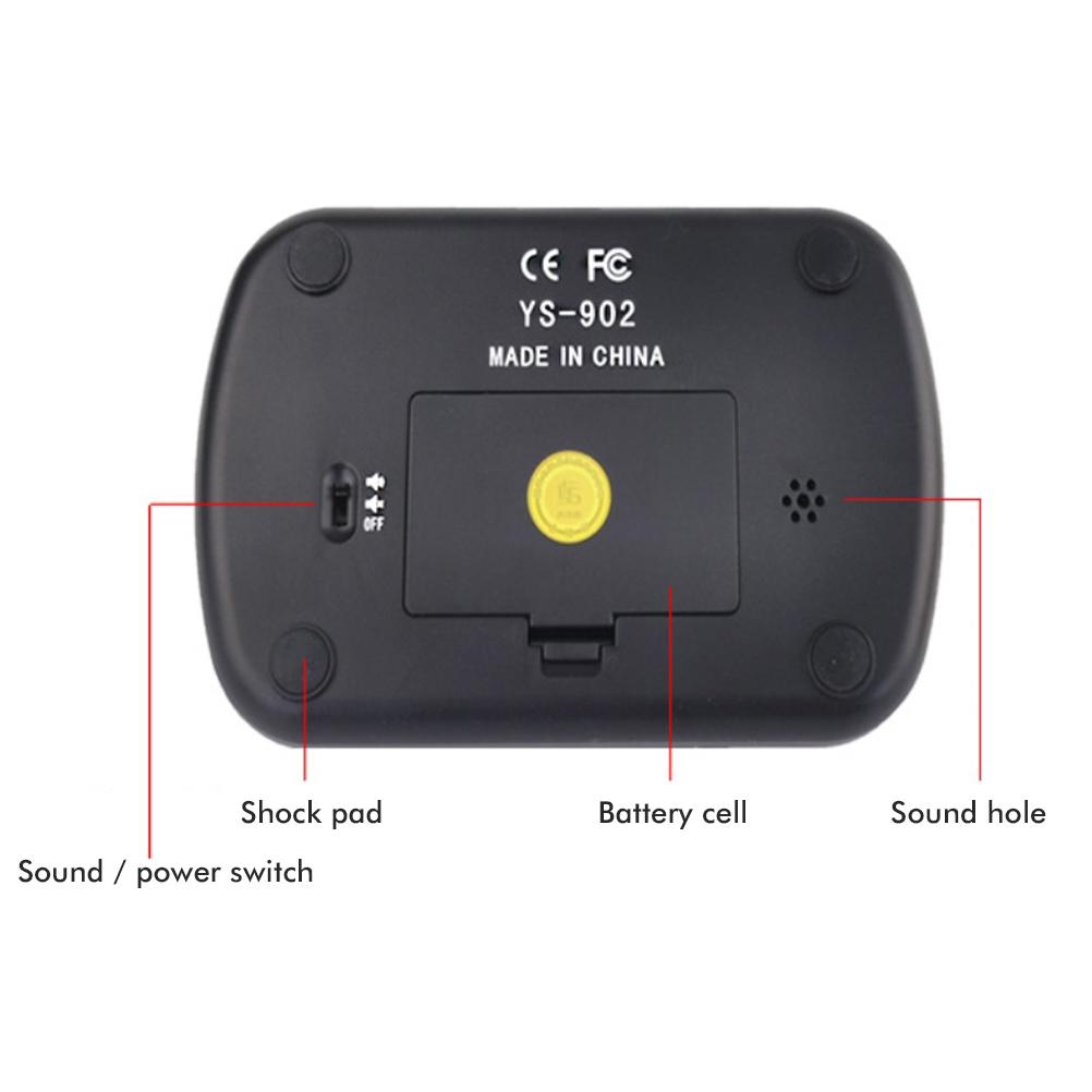 Chess Clock with Alarm and Countdown Function Digital Chess Timer Multifunctional Count Down Game Timer