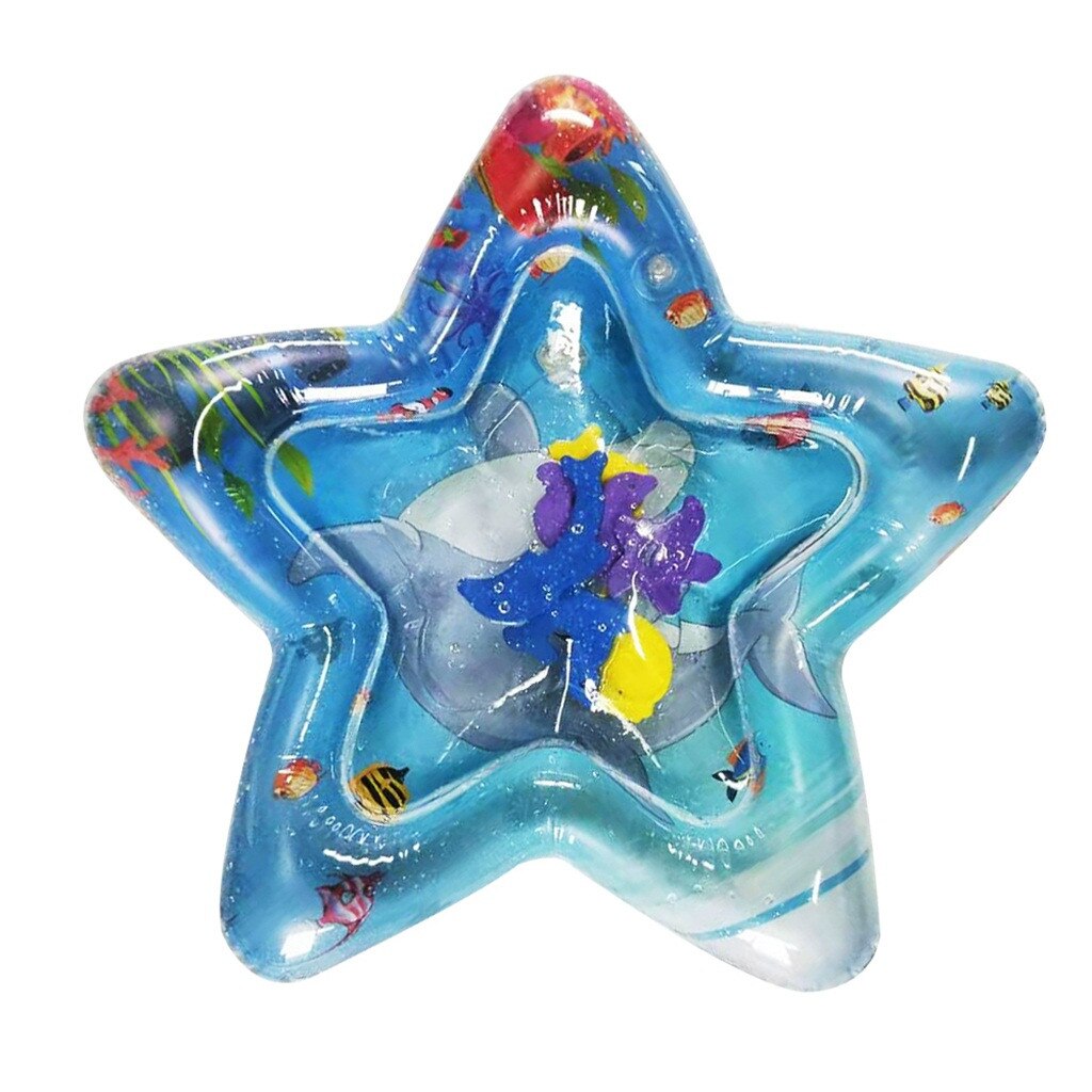 Hot! 9 projetos do bebê crianças esteira do jogo de água inflável infantil barriga tempo playmat criança para o bebê diversão atividade centro de jogo navio da gota