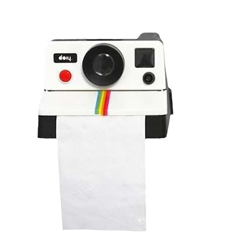 Retro Camera Toilet Paper Roll Holder Wall Mounted Toilet Paper Holder Paper Dispenser for Bathroom Tissue , toilette appareil