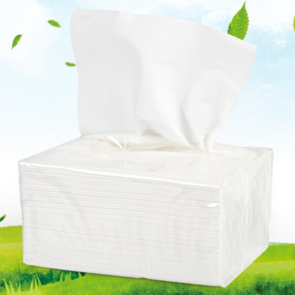 8pcs 3-Ply Facial Tissue Soft Dry Baby Paper Wipes Eco Friendly Paper Towels For Multi-Fold Paper Towel For Kitchen Hotel Use