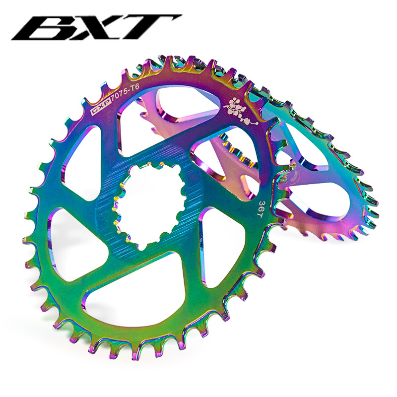 BXT 32T 34T 36T 38T vtt vélo de route manivelle en alliage d'aluminium roue à chaîne simple plaque plateau pour gx xx1 X1 x9 GXP