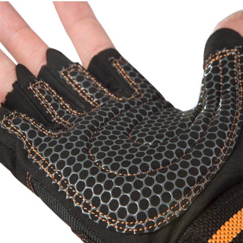 Gym Gloves Heavyweight Sports Exercise Weight Lifting Gloves Body Building Training Sport Fitness Gloves for Fiting Cycling
