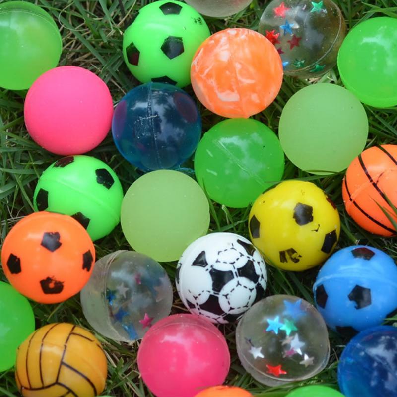 100 Solid Rubber Ball Jump Ball Bouncy Ball Jumping For Children Kids