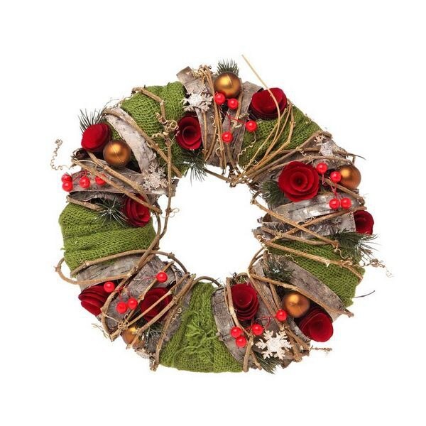 Guirlande de l'avent noël planète 7714 35 cm