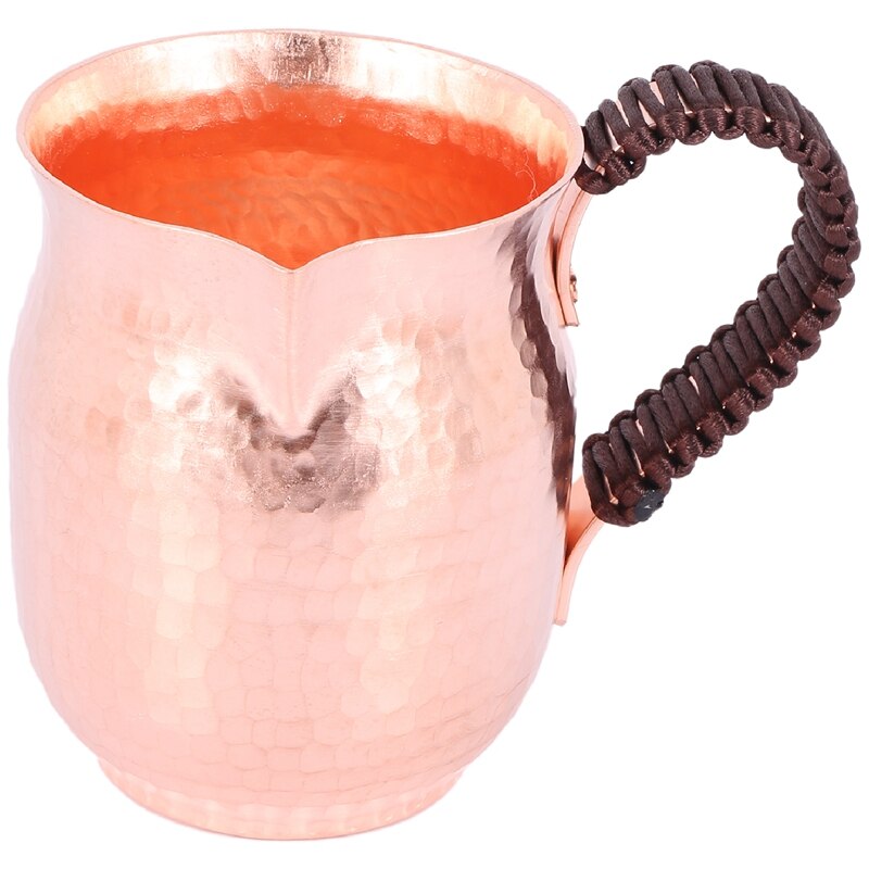 Juego de té y café hechos a mano de cobre puro, cafetera árabe griega turca con mango de madera, Ibrik para Barista