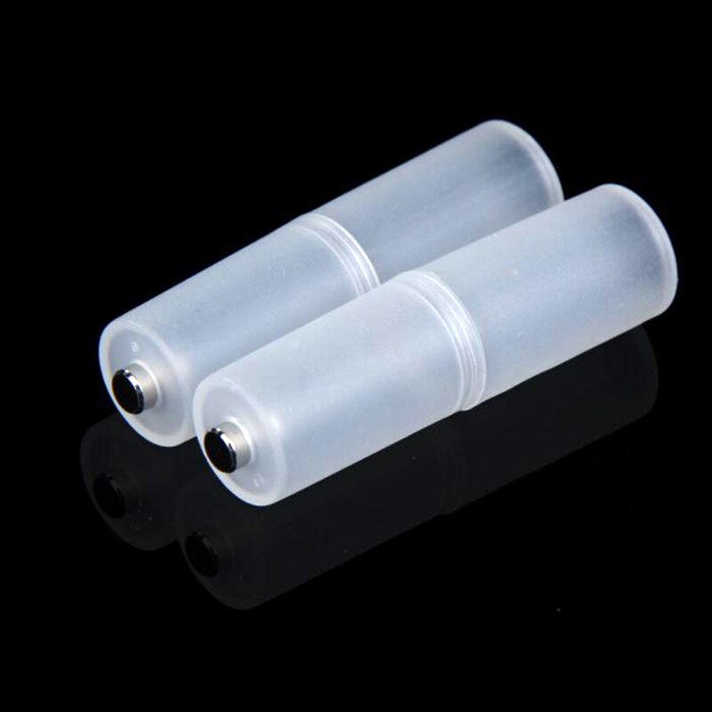 5 sztuk/partia AAA do AA rozmiar baterii konwerter Adapter Adapter baterie uchwyt plastikowa obudowa Switcher hurtownie