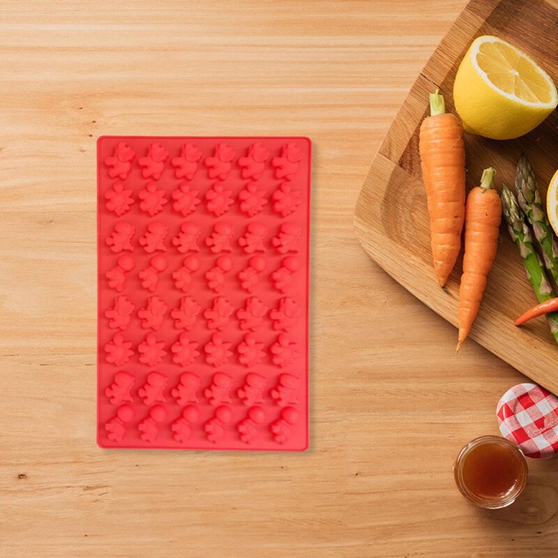 Cute Little Dinosaur Silicone Molds Chocolate Mould Ice Tray Mould Soft Candy Mould With Dropper DAG-ship