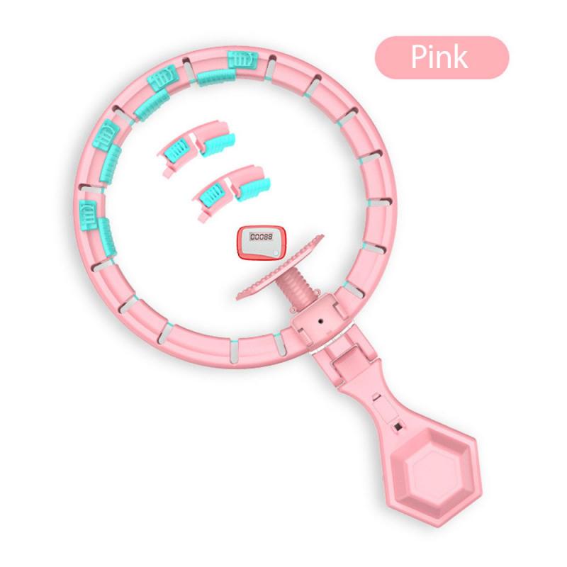 Smart Training Hoops Cycle Indoor Exercising Equipment Electronic Body Building Fitness Loop Sport Home Gym Burning Calorie Yoga: Beige