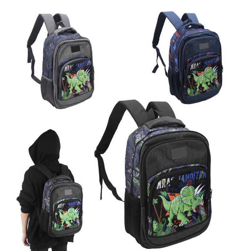 Arnés Jumper para dibujo de dinosaurio, mochila escolar ligera para adolescentes, mochila de seguridad ajustable para niños y estudiantes