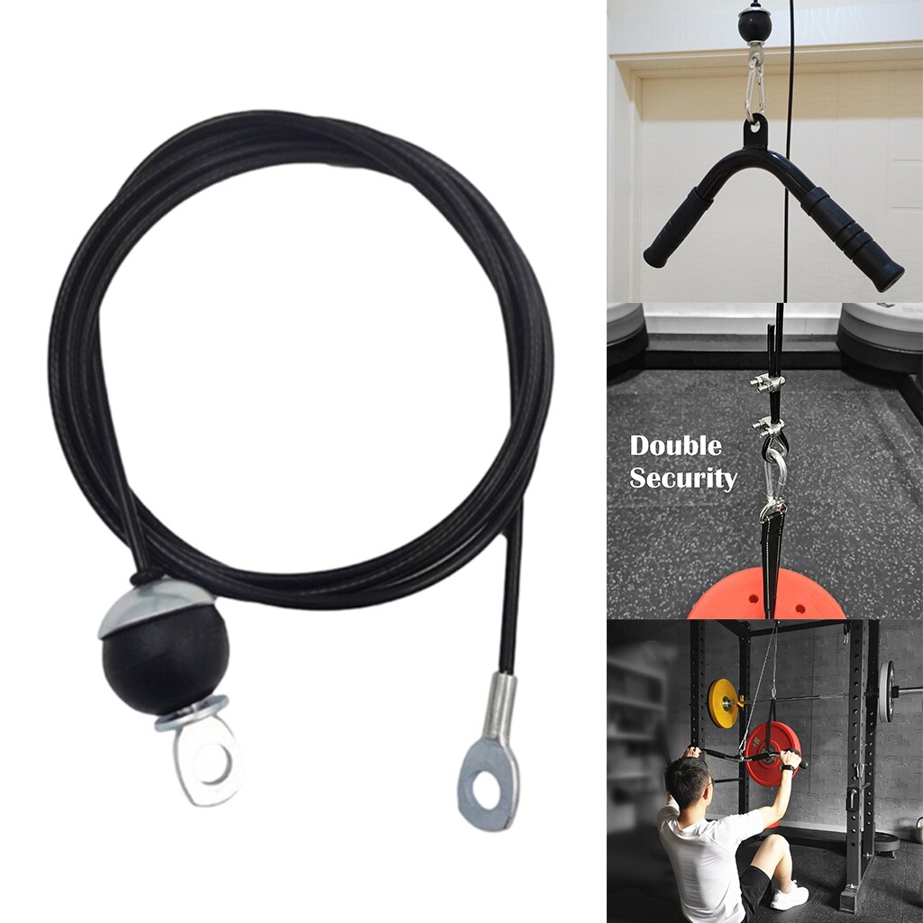 Accesorio de Cable de polea DIY para ejercicio de alta resistencia, para gimnasio de entrenamiento de hombro de tríceps