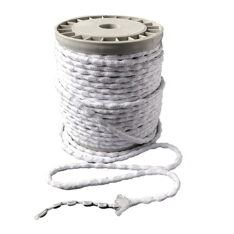 Window Curtain Accessories Lead Wire Rope Lead Rope Curtain Spongy Lead livingroom curtain Bottom Weight Vertical Rope: 14Meters