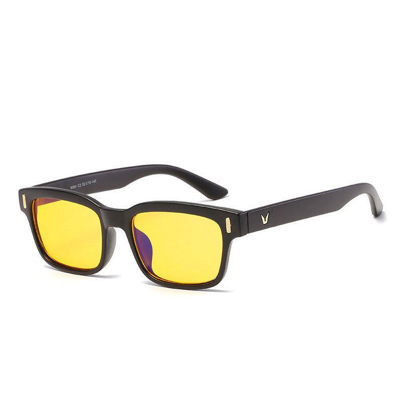 LIKEU'S Anti Blue Light Blocking Filter Reduces Digital Eye Strain Clear Regular Computer Gaming Sleeping Better Glasses: NO.12