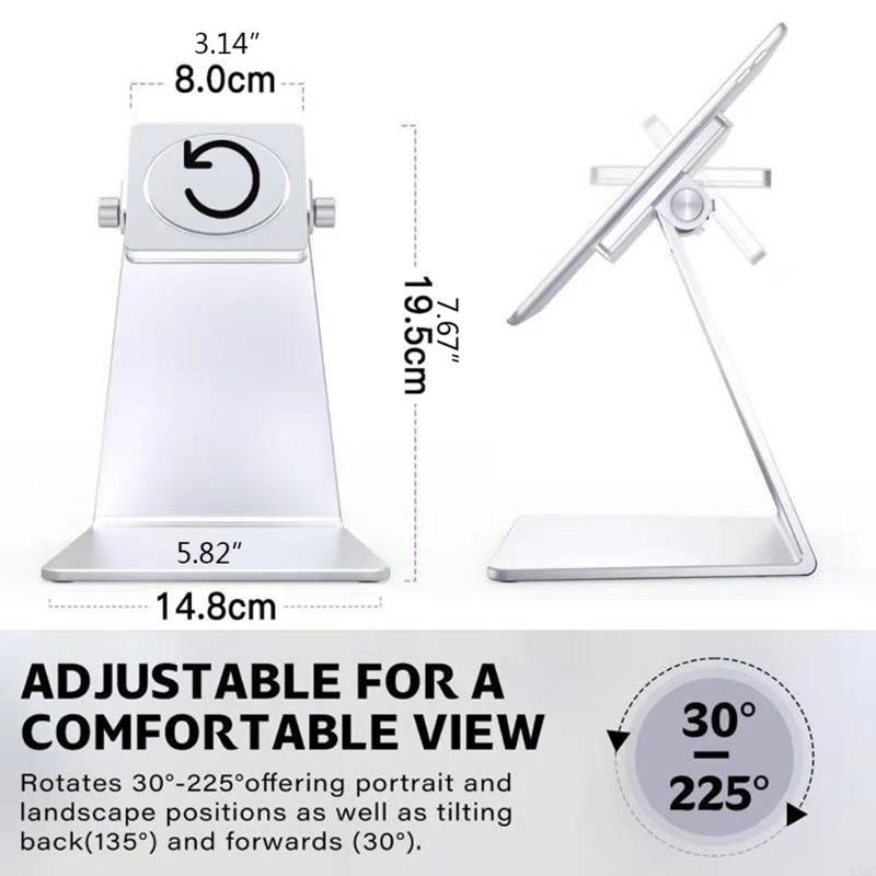 K32C verstelbare tabletstandaard sterke magnetische tablethouder ergonomische riser voor telefoon