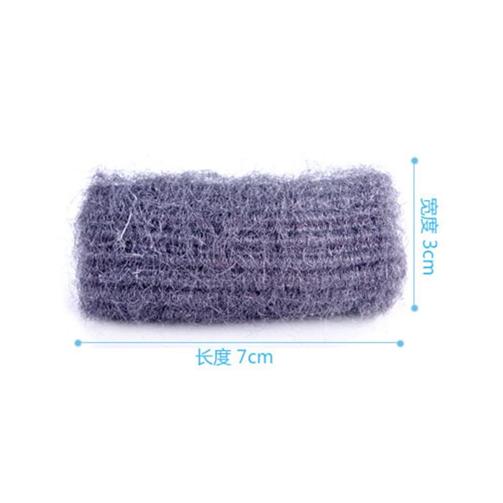 12 sztuk/partia gąbka metalowa siatka Super detergentu narzędzie kuchnia wełna stalowa odtłuszczania narzędzie robić czyszczenia garnek szczotka magia odkurzacz