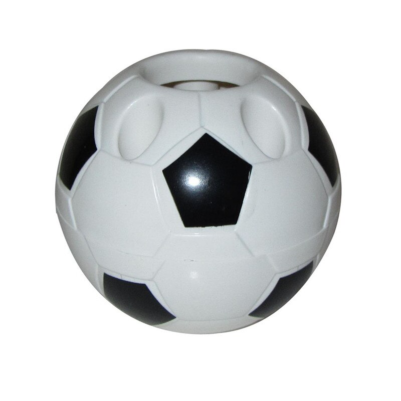 Portalápices de fútbol para estudiantes, soporte para cepillos de dientes con forma de fútbol, organizador de escritorio, contenedor, decoración de mesa para niños,