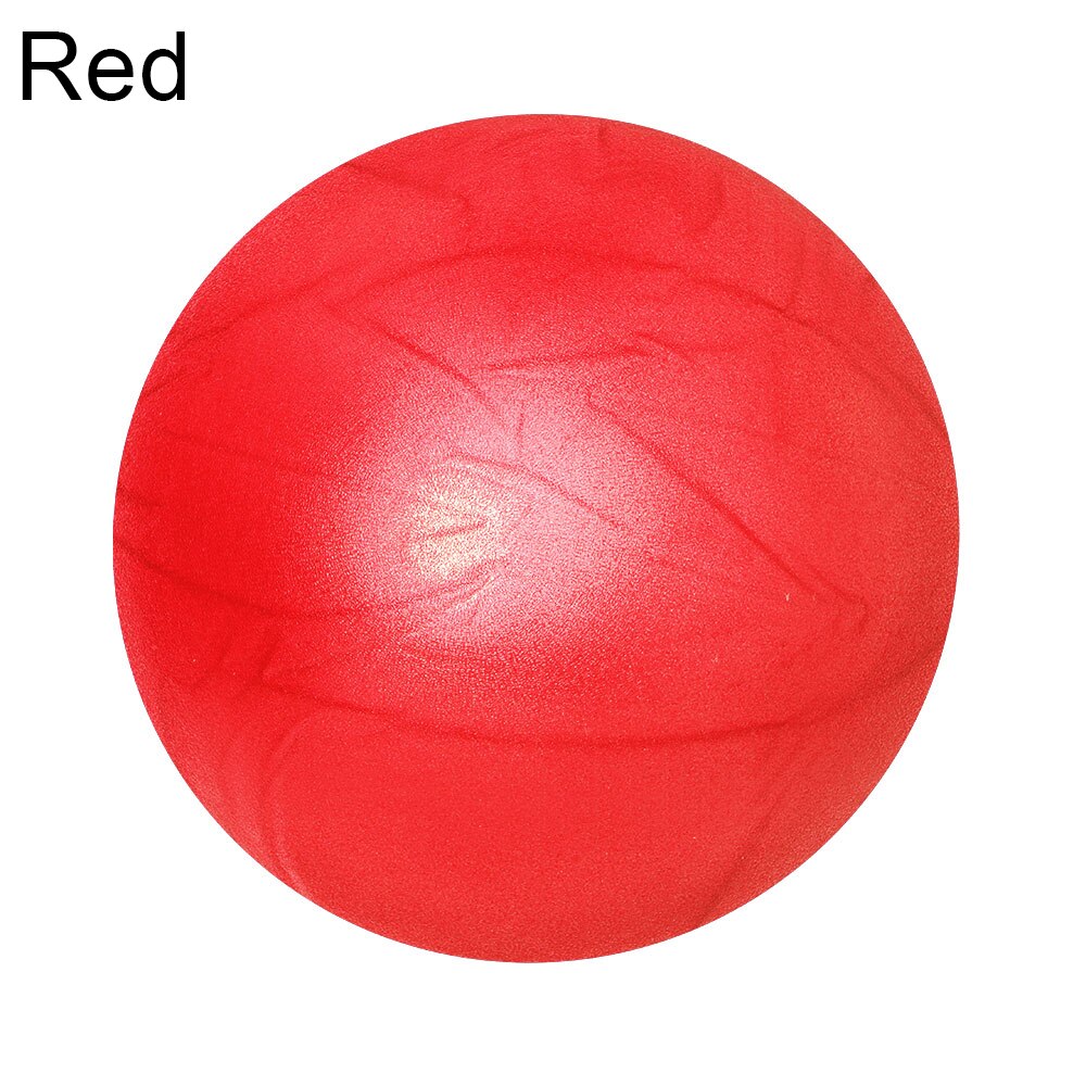25cm Yoga Ball Pilates Bälle Fitness Anti platzen Schwangerschaft ÜSpund Bälle drinnen-Ausbildung Liefert Sport Unterhaltung: rot